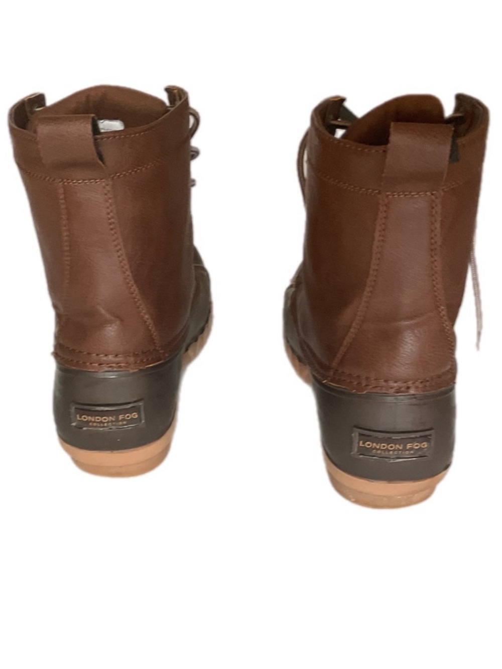 London Fog Seth Duck Boots – Cognac Brown - Picture 7 of 8